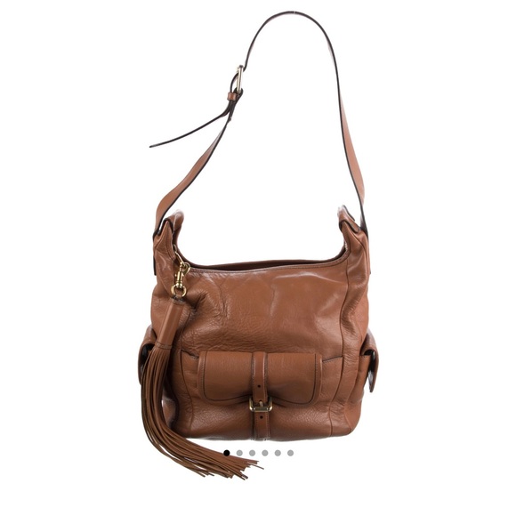 CHLOE LEATHER shoulder bag SHG-20181 - Picture 5 of 16